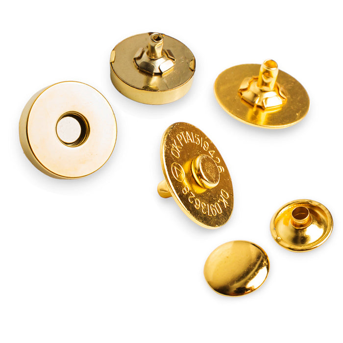 REBITE DUPLO 14.5 OURO GOLD PRIME 10 UNIDADES