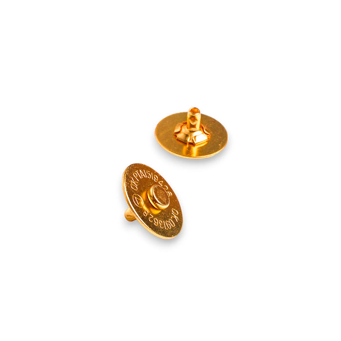 REBITE DUPLO 14.5 OURO GOLD PRIME 10 UNIDADES