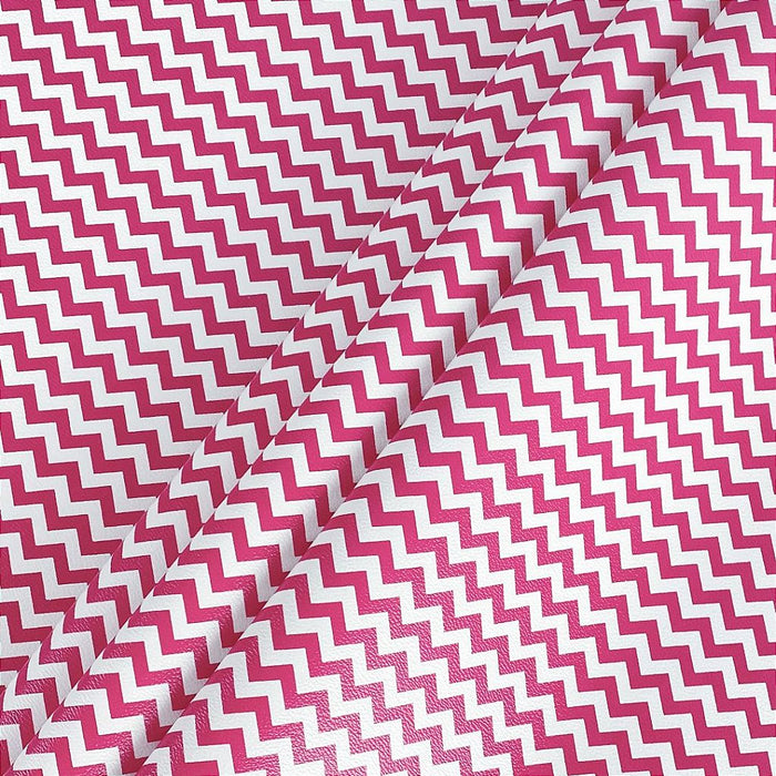 NEW CHEVRON 0.8MM FUNDO DE MALHA COR PINK / BRANCO