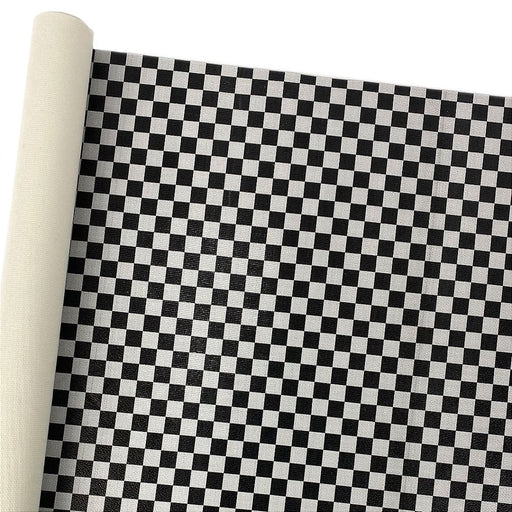 SINTETICO NEW XADREZ 0.8 FUNDO MALHA COR PRETO / BRANCO - Plasticos Ivone