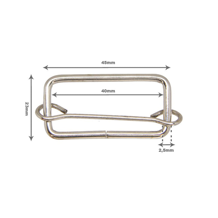 REGULADOR 40MM ALT 17MM AR 3,0 NIQUELADO 10 PEÇAS