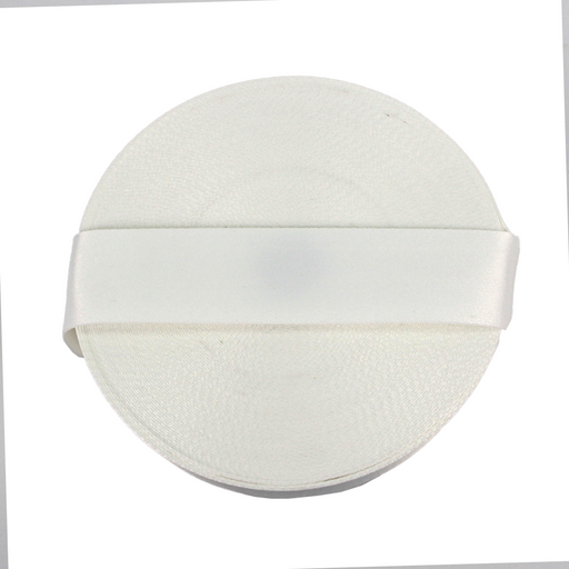 FITA ACETINADA 40MM COR BRANCO 1 METRO - Plasticos Ivone