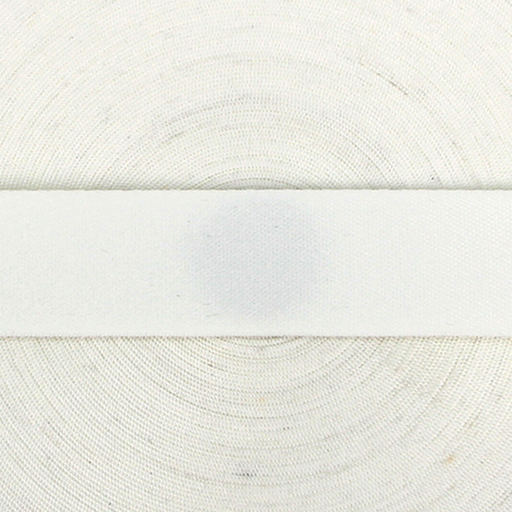 FITA ACETINADA 30MM COR BRANCO 1 METRO - Plasticos Ivone