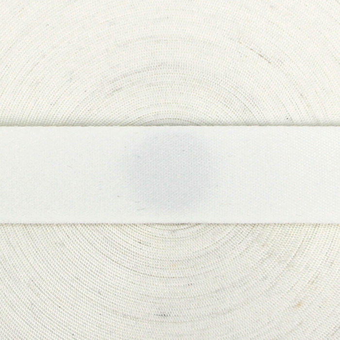 FITA ACETINADA 30MM COR BRANCO 1 METRO - Plasticos Ivone