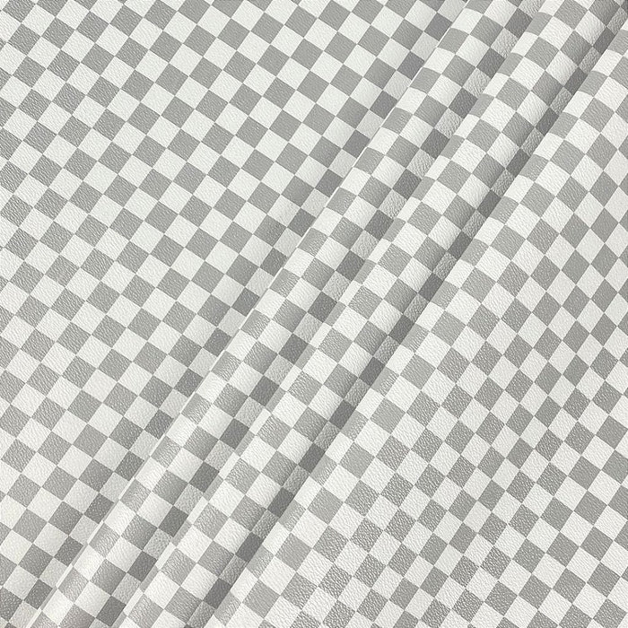 SINTETICO NEW XADREZ 0.8 FUNDO MALHA COR CINZA / BRANCO