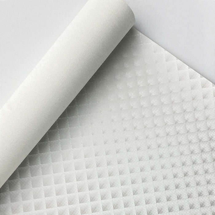 BLINGFLEX 3D 0,8MM COR BRANCO FUNDO MALHA  - Plasticos Ivone