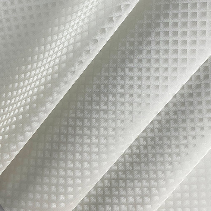 BLINGFLEX 3D 0,8MM COR BRANCO FUNDO MALHA  - Plasticos Ivone