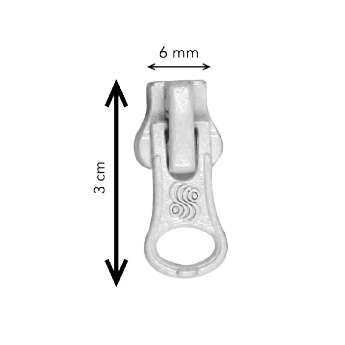 CURSOR Nº6 TRATORADO BRANCO 5 PEÇAS - Plasticos Ivone