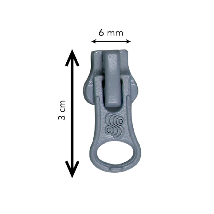 CURSOR Nº6 TRATORADO CINZA 5 PEÇAS - Plasticos Ivone