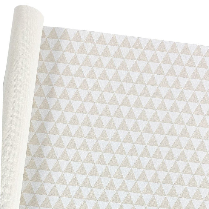 SINTETICO NEW TRIANGULO 0.8 FUNDO MALHA COR MARFIM / BRANCO