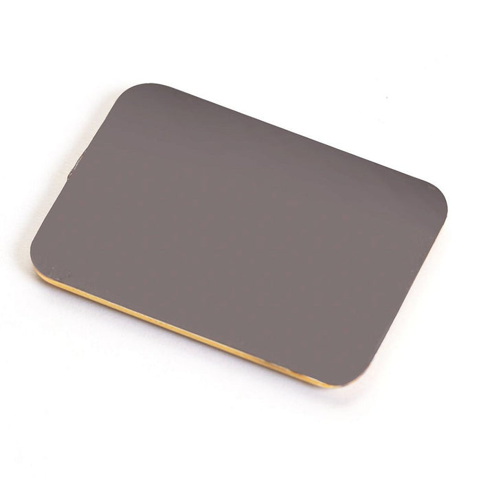 PLACA ABS FASHION 35X25MM COR DOURADO PACOTE COM 10 PEÇAS