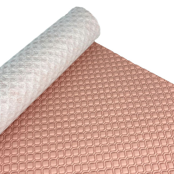 MATELASSE LUXO 1.5 COR ROSE FUNDO MANTA