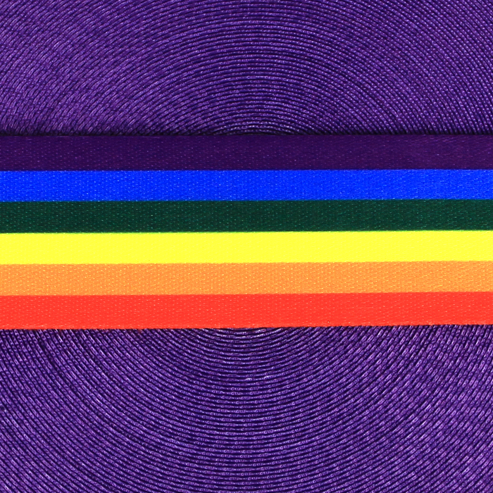 FITA SUBLIMADA 40MM COR LGBTQIA+ FLAG 1 METRO - Plasticos Ivone