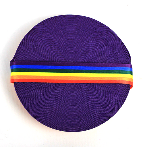 FITA SUBLIMADA 30MM COR LGBTQIA+ FLAG 1 METRO - Plasticos Ivone