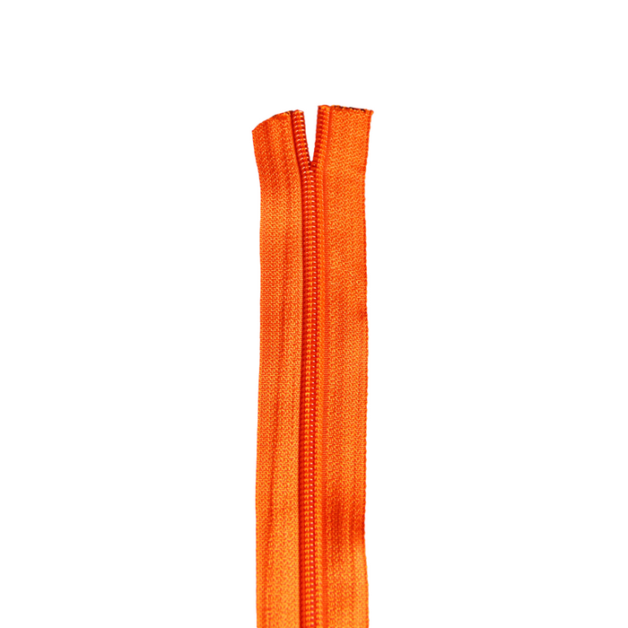 ZIPER Nº6 POLIESTER COR LARANJA NEON 10 METROS