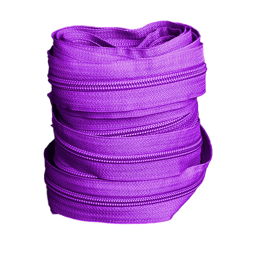 ZIPER Nº6 POLIESTER COR ROXO 10 METROS - Plasticos Ivone