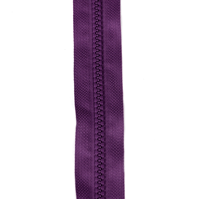 ZIPER Nº6 TRATORADO POLIESTER COR ROXO 10 METROS - Plasticos Ivone